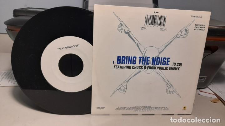 Discos de vinilo: SG ANTHRAX : BRING THE NOISE - Foto 2