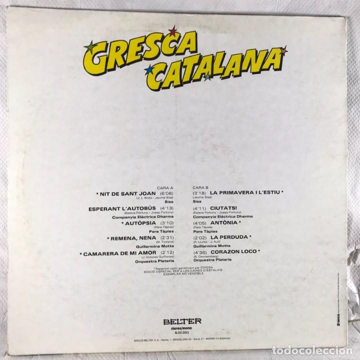 Discos de vinilo: Various &ndash; Gresca Catalana - Vinyl, LP, Compilation, Promo - SPAIN - Foto 2