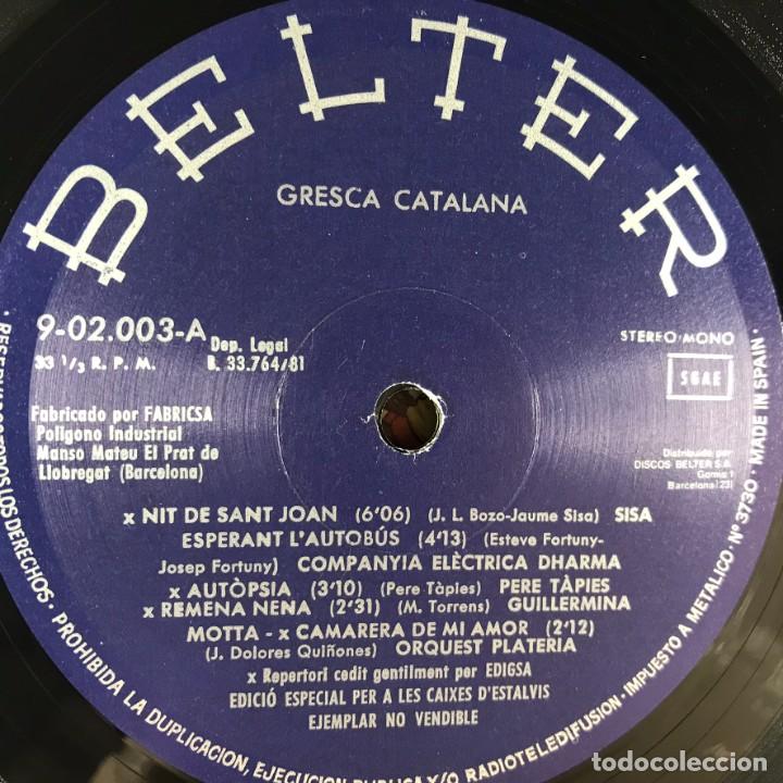 Discos de vinilo: Various &ndash; Gresca Catalana - Vinyl, LP, Compilation, Promo - SPAIN - Foto 4