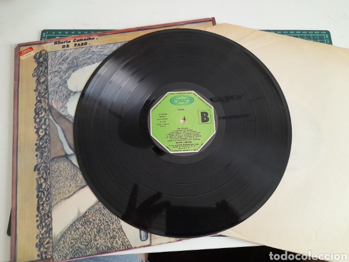 Discos de vinilo: Disco de vinilo de Hilario Camacho, De paso - Foto 3