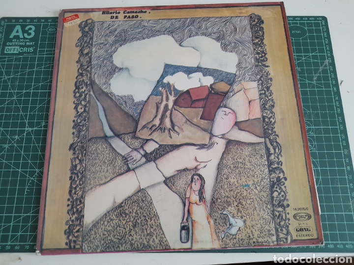 Discos de vinilo: Disco de vinilo de Hilario Camacho, De paso - Foto 1