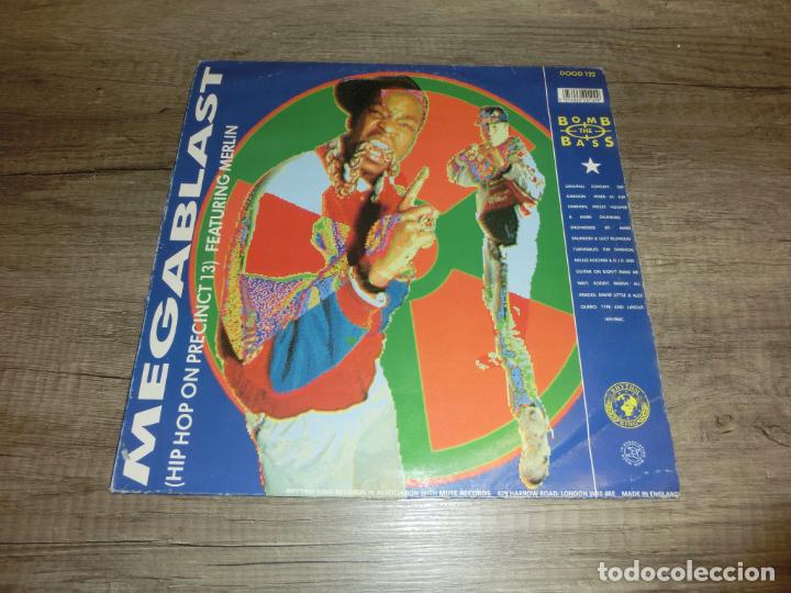 Discos de vinilo: BOMB THE BASS - MEGABLAST - Foto 2