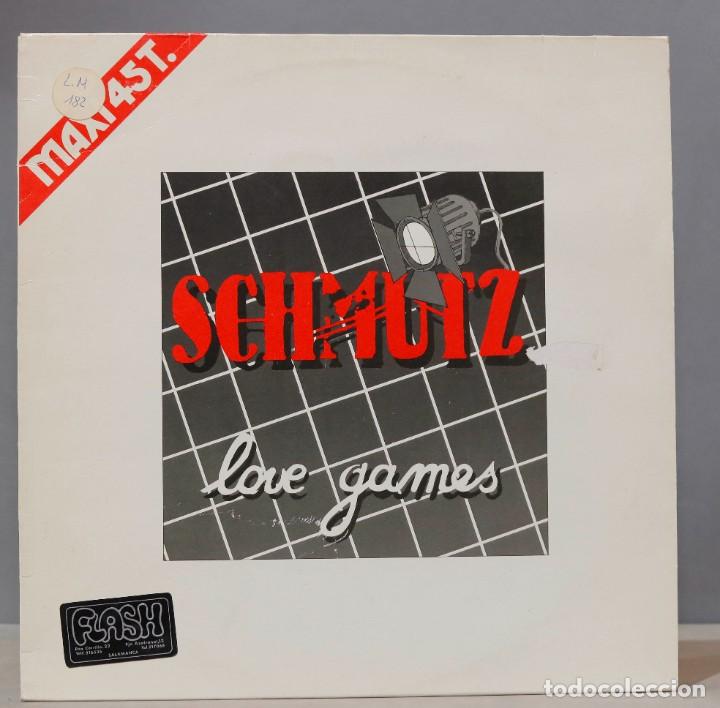 Discos de vinilo: MAXI SINGLE. Schmutz. Love Games - Foto 1