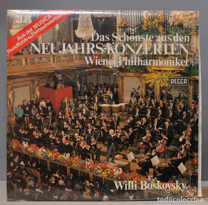 Discos de vinilo: 2 LP. Neujahrskonzert. Willi Boskovsky - Foto 1