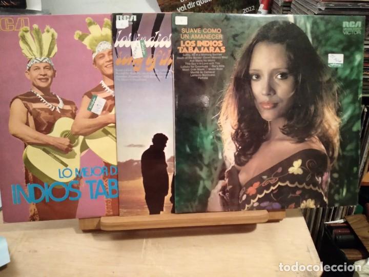 Discos de vinilo: LOTE 3 VINILOS-LOS INDIOS-TABAJARAS- - Foto 1