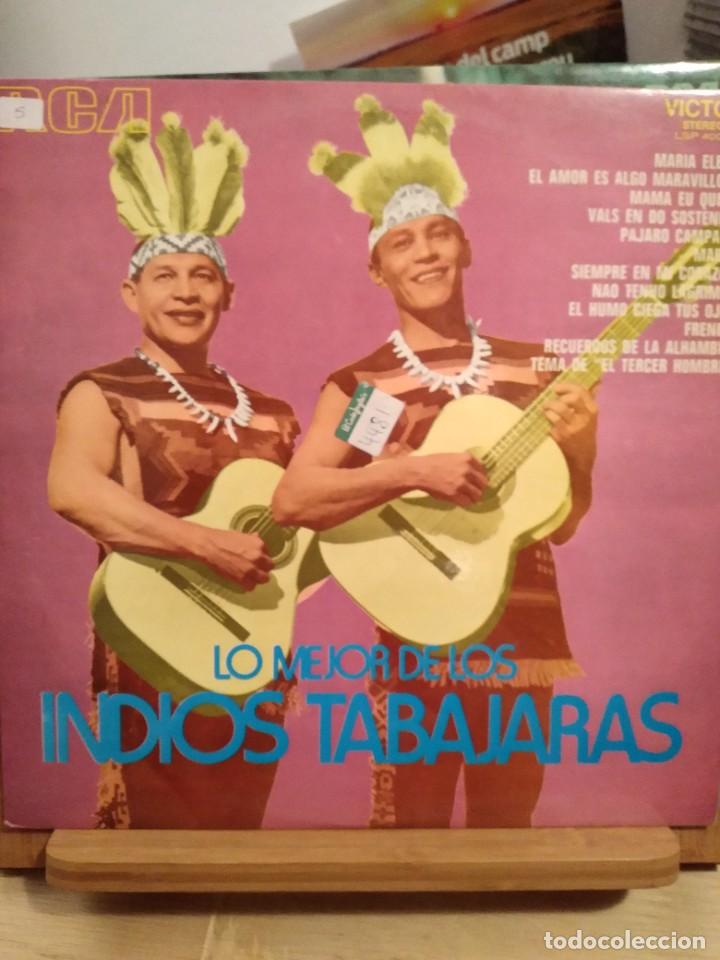 Discos de vinilo: LOTE 3 VINILOS-LOS INDIOS-TABAJARAS- - Foto 3