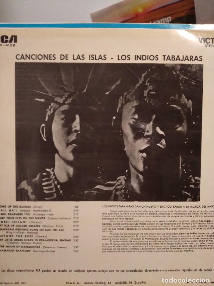 Discos de vinilo: LOTE 3 VINILOS-LOS INDIOS-TABAJARAS- - Foto 4