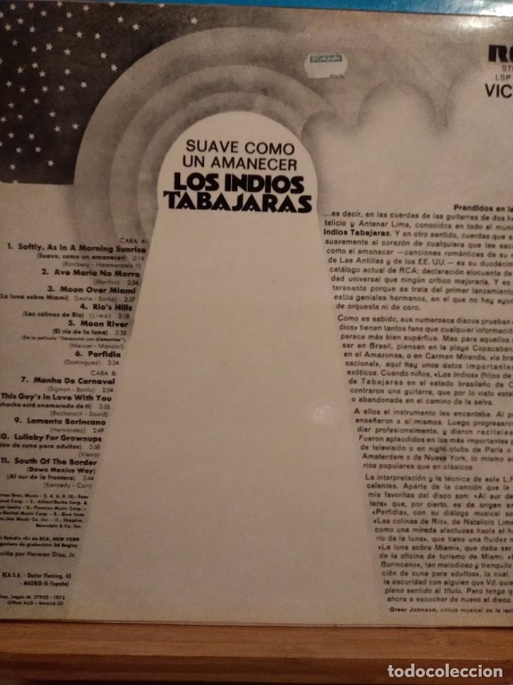 Discos de vinilo: LOTE 3 VINILOS-LOS INDIOS-TABAJARAS- - Foto 5