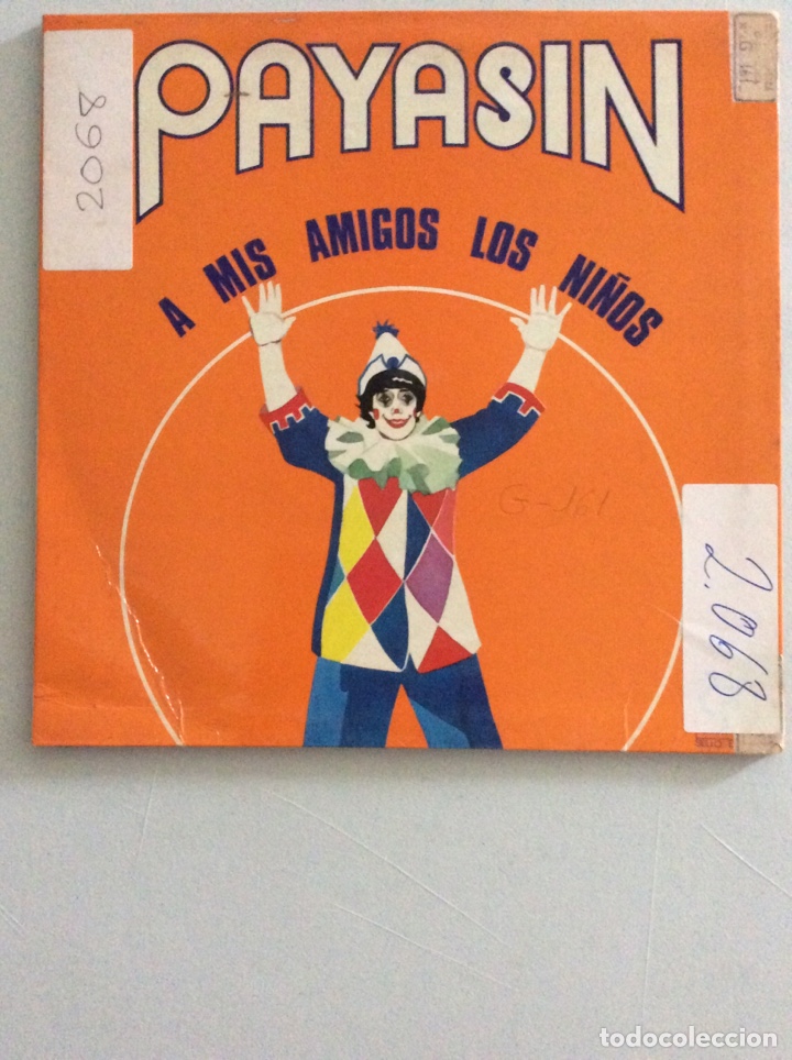 Discos de vinilo: Payasin. A mis amigos los ni&ntilde;os. - Foto 1