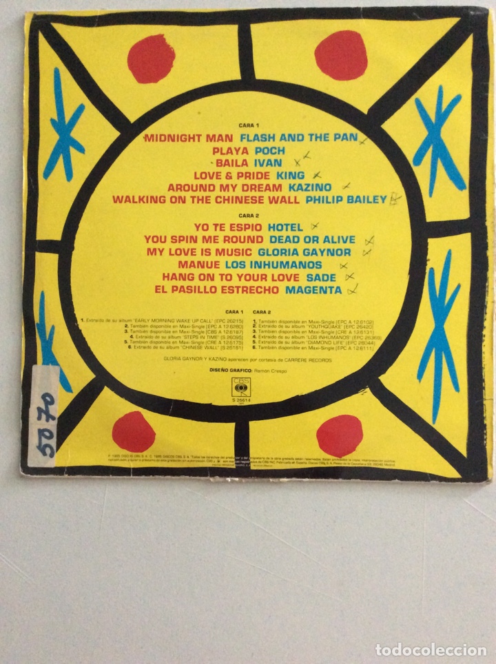 Discos de vinilo: Disco Mix 85. Hola verano. Sade Ivan King P Bailey. - Foto 2