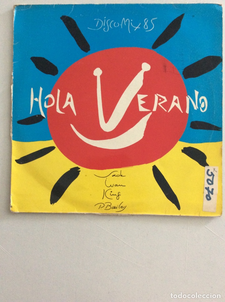 Discos de vinilo: Disco Mix 85. Hola verano. Sade Ivan King P Bailey. - Foto 1