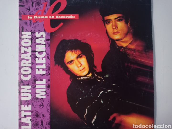 Discos de vinilo: La dama se esconde - Late un corazon - Foto 1