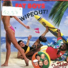 Dischi in vinile: FAT BOYS & THE BEACH BOYS / WIPEOUT / CRUSHIN (SINGLE POLYDOR 1987) ALEMAN