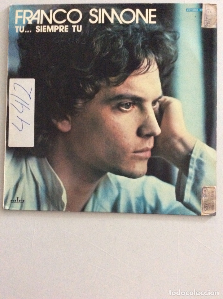 Discos de vinilo: Franco Simone. Tu... siempre tu. - Foto 1