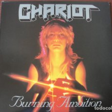 Discos de vinilo: LP CHARIOT BURNING AMBITION HEAVY NUEVO. Lote 346552463