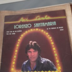 Discos de vinilo: VINILO, LORENZO SANTAMARIA, DE 1981. Lote 346568098