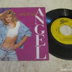 Discos de vinilo: ANGEL - TOUCH MY HEART. SPANISH 7” SINGLE SIDED PROMO 1989 EDITION. EXCELENTE ESTADO