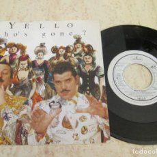 Discos de vinilo: YELLO - WHO´S GONE / OCEAN CLUB. EUROPEAN 7” SINGLE 1991 EDITION. MAGNÍFICO ESTADO