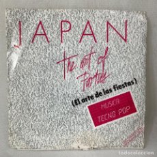 Dischi in vinile: SINGLE JAPAN - THE ART OF PARTIES / EL ARTE DE LAS FIESTAS - ESPAÑA - AÑO 1982 - PROMOCIONAL. Lote 346592248