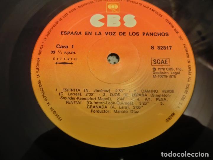 Discos de vinilo: LOS PANCHOS - Espa&ntilde;a en la Voz de Los Panchos - Foto 3