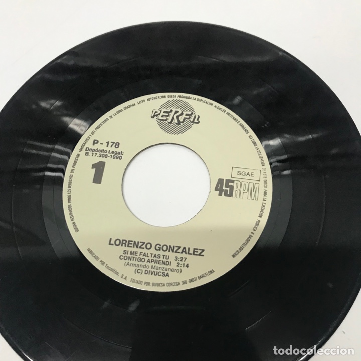 Discos de vinilo: VINILO LORENZO GONZALEZ - Foto 2