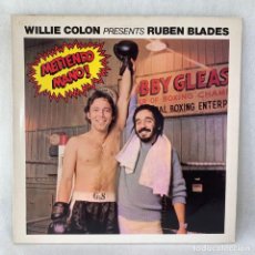 Disques de vinyle: LP - WILLIE COLON PRESENTS RUBEN BLADES - METIENDO MANO! - ESPAÑA - AÑO 1977. Lote 346606738