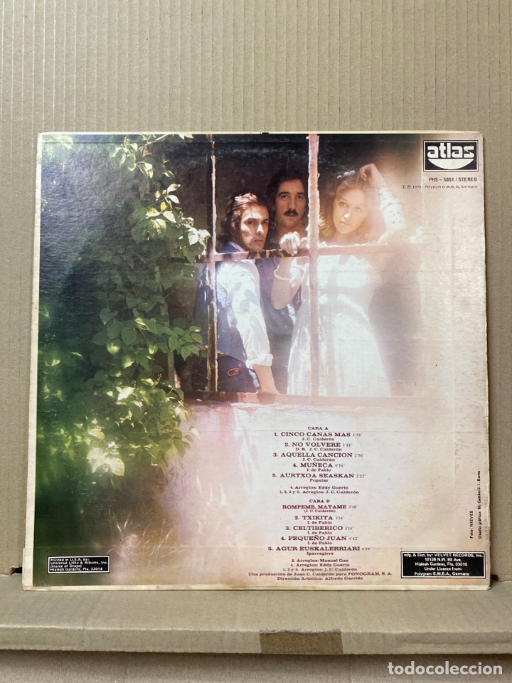 Discos de vinilo: LP TRIGO LIMPIO. Edici&oacute;n ALEMANA. - Foto 2