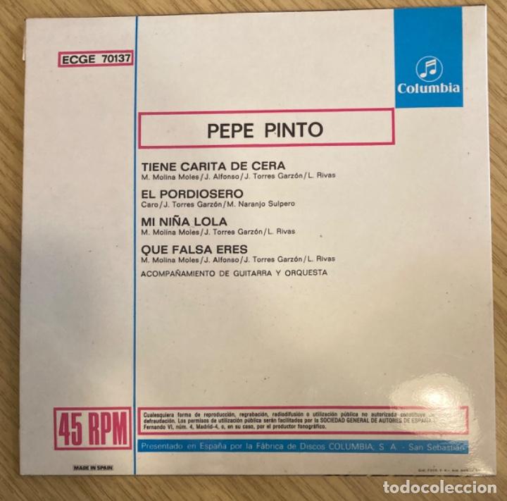 Discos de vinilo: Pepe Pinto - Foto 2