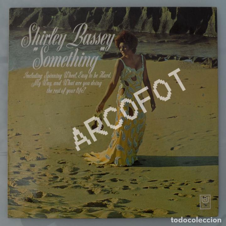 Discos de vinilo: 1 LP - SHIRLEY BASSEY - &rdquo;SOMETHING&rdquo; - UAS 29100 - 1970 - Foto 1