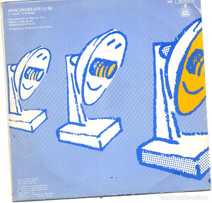 Discos de vinilo: ALASKA Y DINARAMA - DESCONGELATE - SINGLE - Foto 2