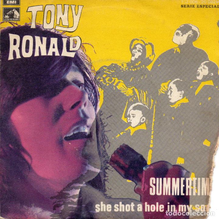 Discos de vinilo: TONY RONALD - SUMMERTIME - SINGLE - 1969 - Foto 1