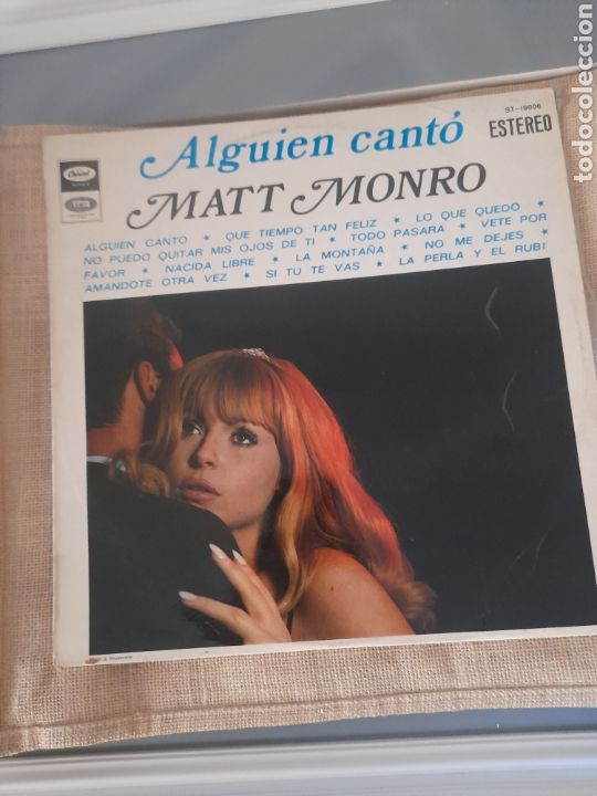 Discos de vinilo: Vinilo, Alguien canto, Mat Monroe - Foto 1