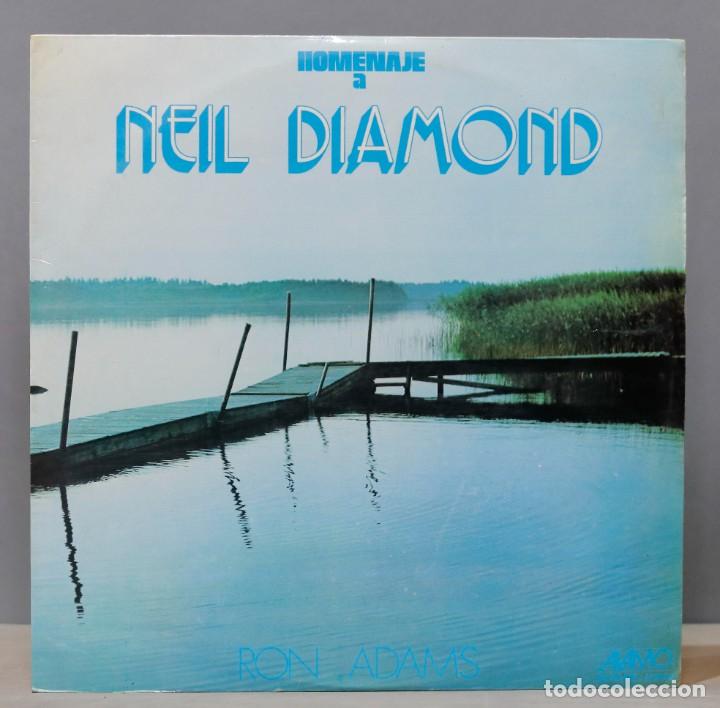 Discos de vinilo: LP. RON ADAMS. HOMENAJE A NEIL DIAMOND - Foto 1