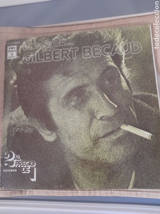 Discos de vinilo: Vinilo doble, La voz de Gilbert Becaud - Foto 1