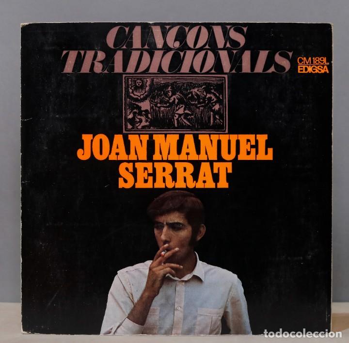 Discos de vinilo: LP. JOAN MANUEL SERRAT. CAN&Ccedil;ONS TRADICIONALS - Foto 1