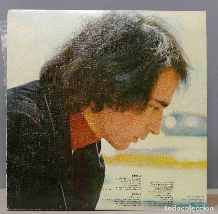 Discos de vinilo: LP. LLUIS LLACH. COM UN ARBRE NU - Foto 2