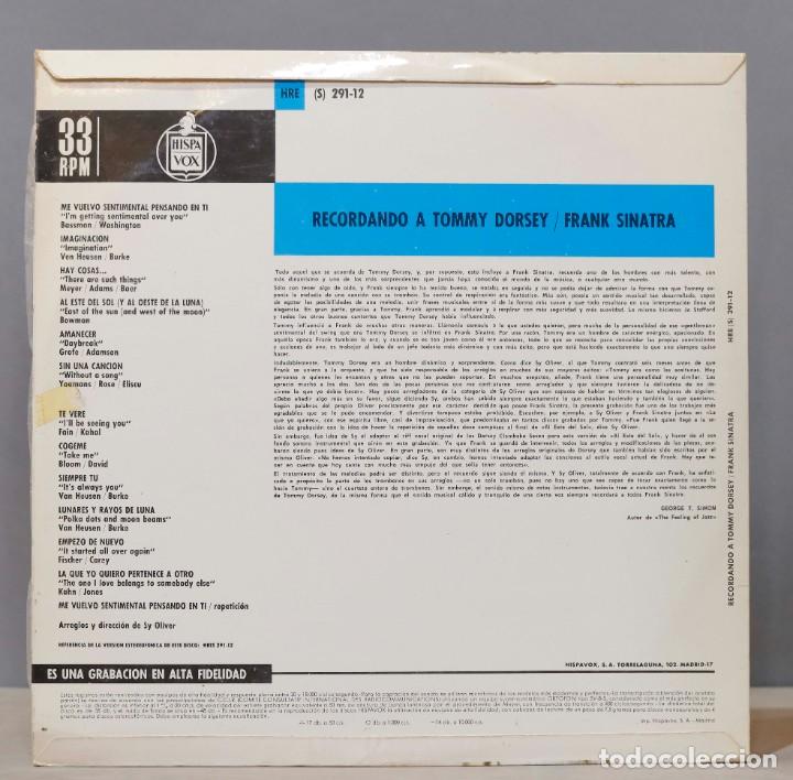 Discos de vinilo: LP. Frank Sinatra. I Remember Tommy - Foto 2