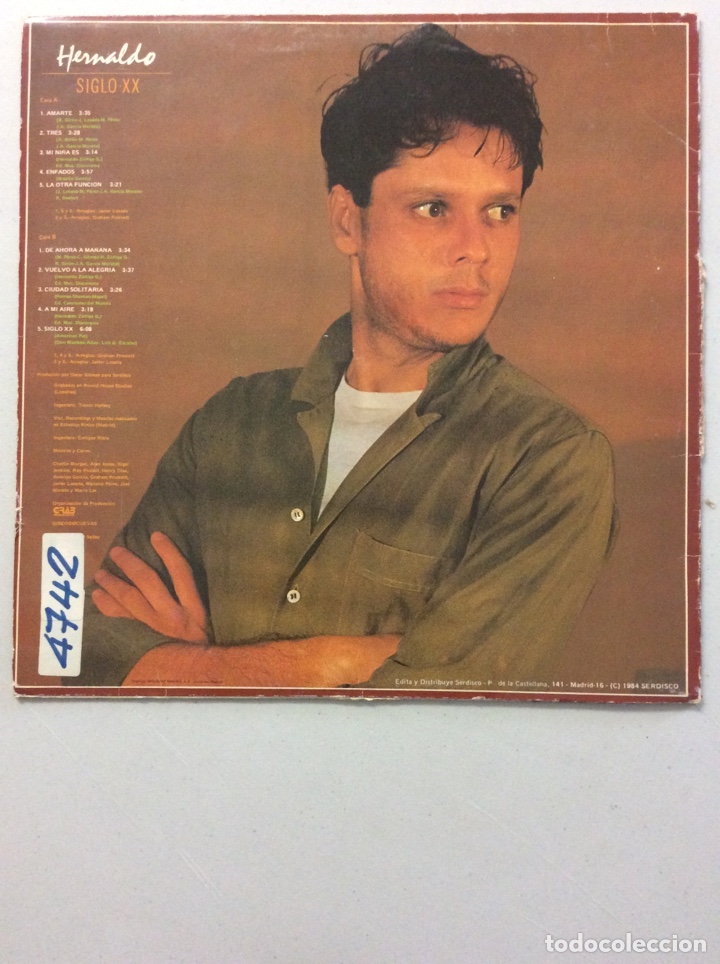 Discos de vinilo: Hernaldo. Siglo XX. - Foto 2