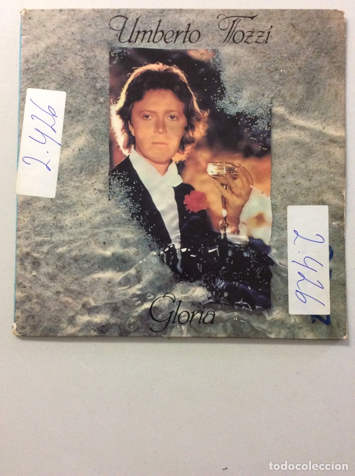 Discos de vinilo: Umberto Tozzi. Gloria. - Foto 1