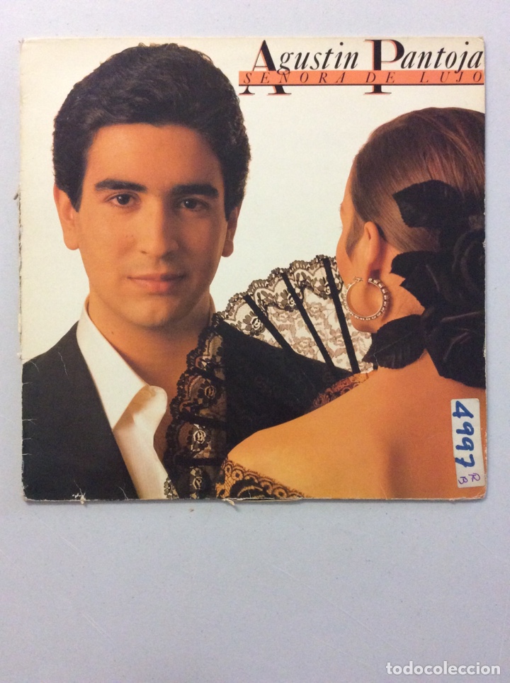 Discos de vinilo: Agustin Pantoja. Se&ntilde;ora de lujo. - Foto 1
