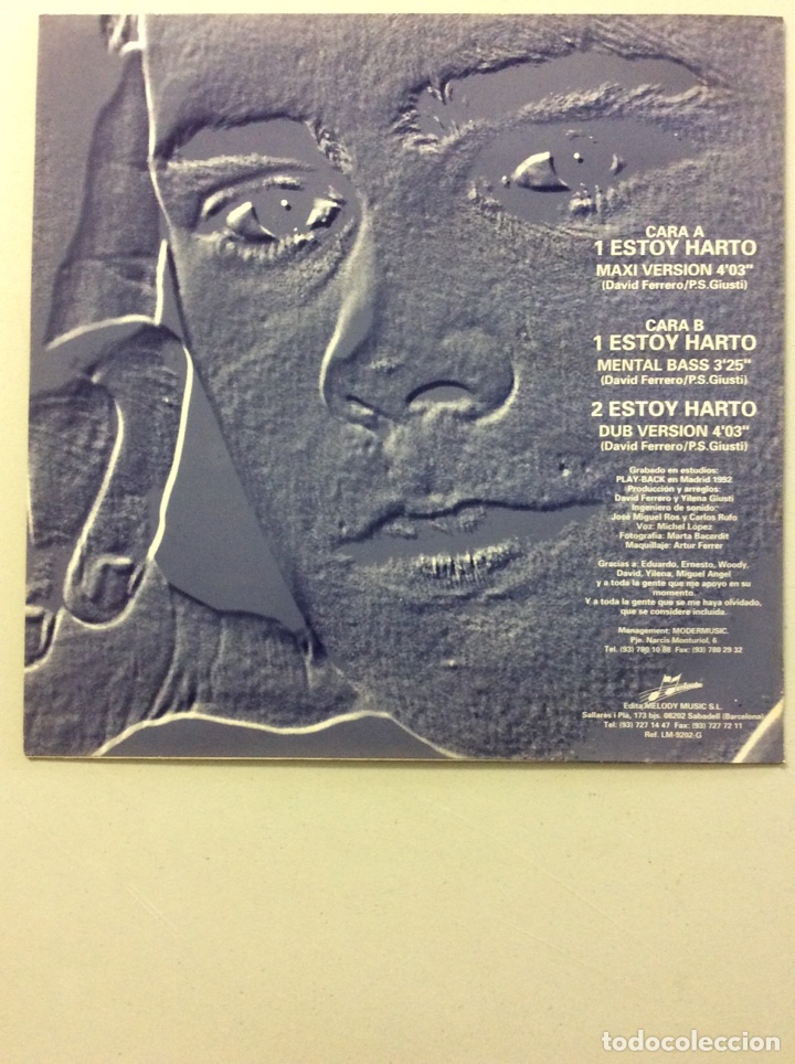 Discos de vinilo: Michel. Estoy harto. - Foto 2