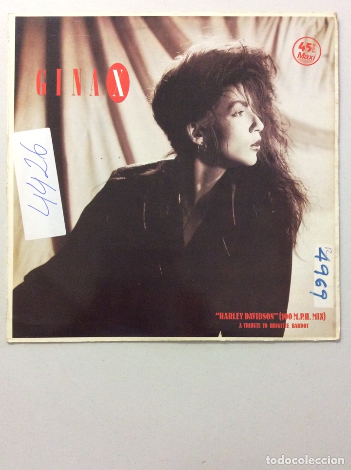 Discos de vinilo: Gina X. Harley Davidson. - Foto 1