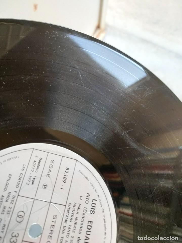 Discos de vinilo: LP. LUIS EDUARDO AUTE. RITO - Foto 4