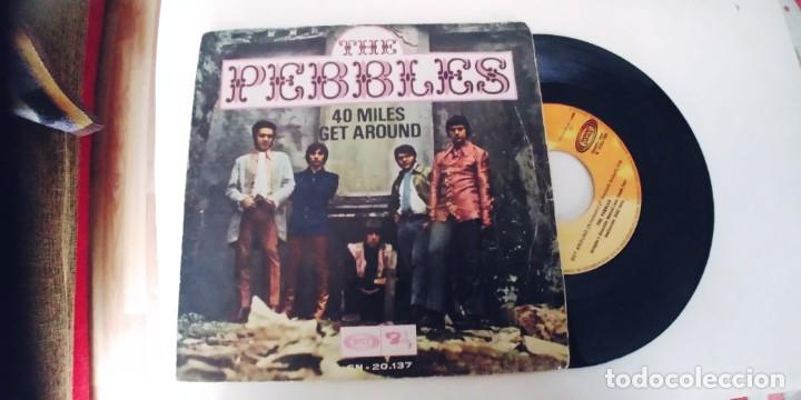 Discos de vinilo: THE PEBBLES-SINGLE 40 MILES - Foto 1