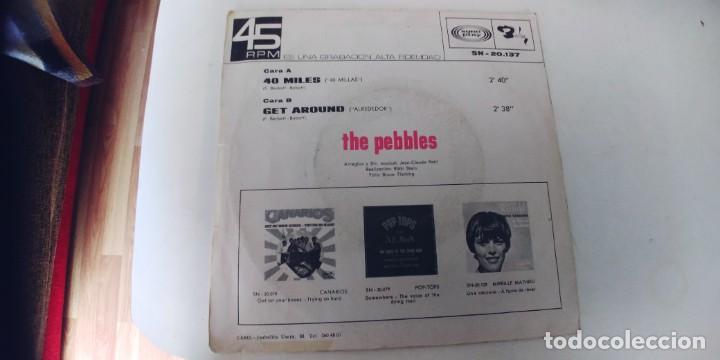 Discos de vinilo: THE PEBBLES-SINGLE 40 MILES - Foto 2