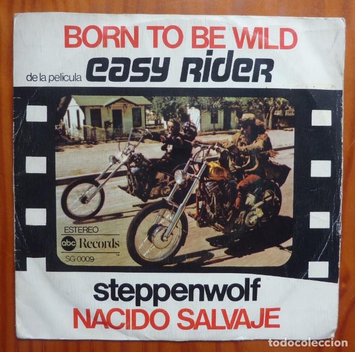 Discos de vinilo: EASY RIDER / STEPPENWOLF / BSO / 1978 / SINGLE - Foto 1