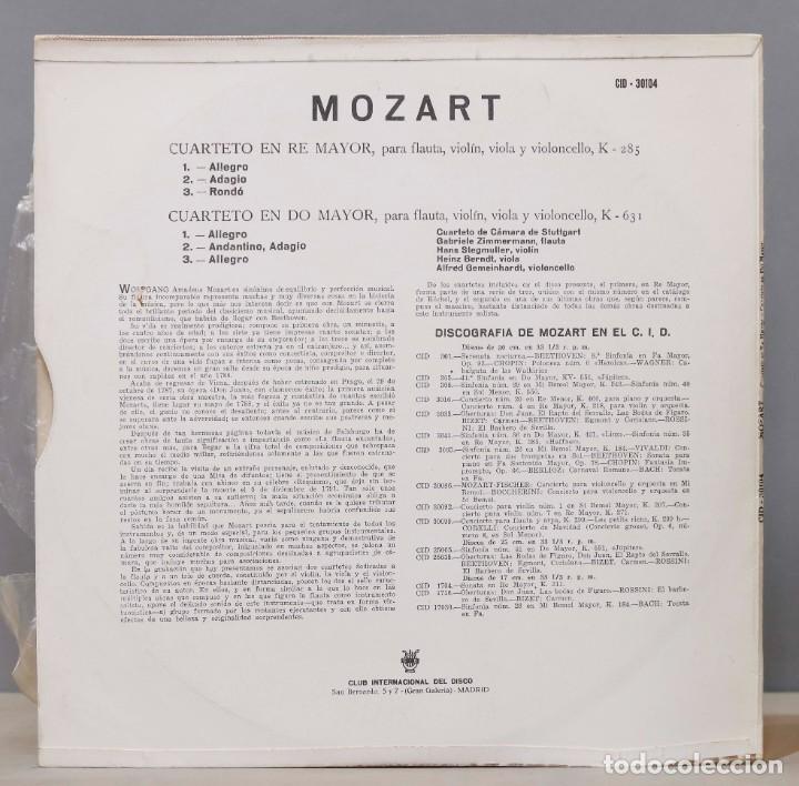 Discos de vinilo: LP. MOZART. K-285. K-631 - Foto 2