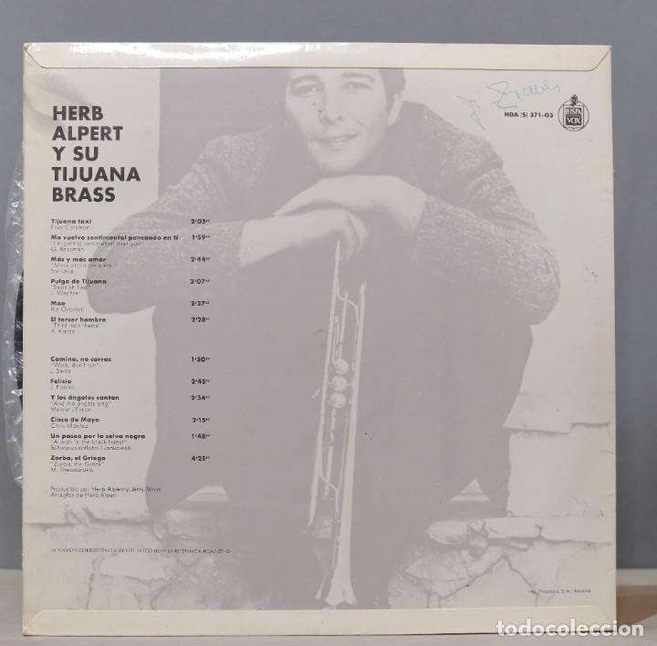 Discos de vinilo: LP. Herb Alpert & Tijuana Brass - Foto 2
