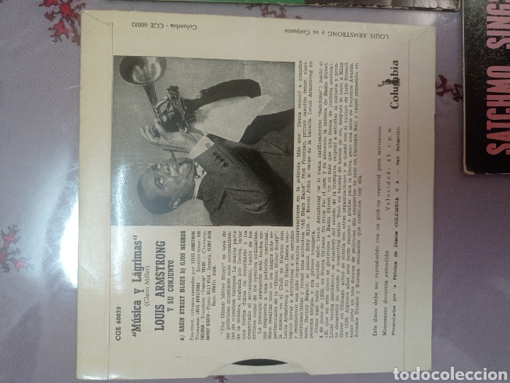 Discos de vinilo: Louis Amstrong 3discos vinilo - Foto 2