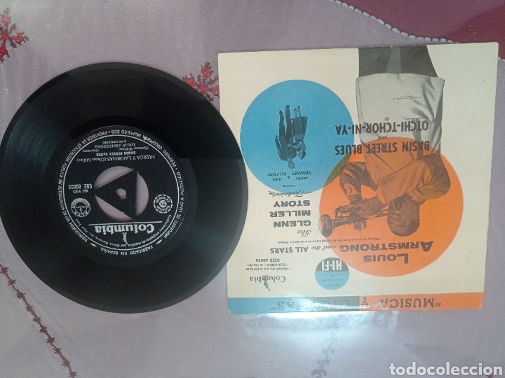 Discos de vinilo: Louis Amstrong 3discos vinilo - Foto 6